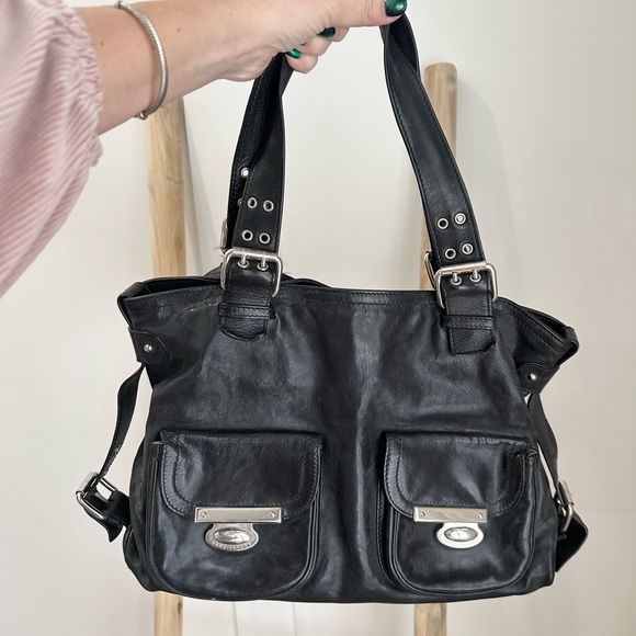 Marc Jacobs Handbags - Vintage Marc Jacob’s Black Leather Tote